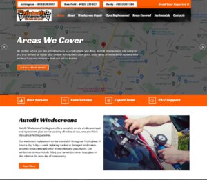Windscreen Company Website Project